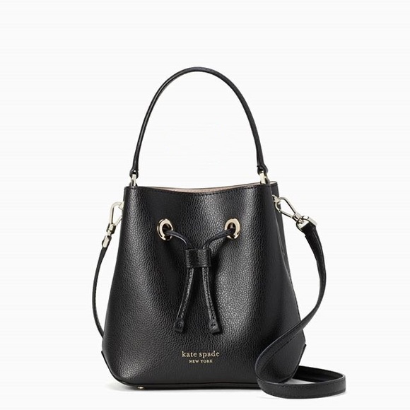 kate spade Handbags - ♠️Kate Spade Eva Small Bucket Crossbody Bag Black NWT